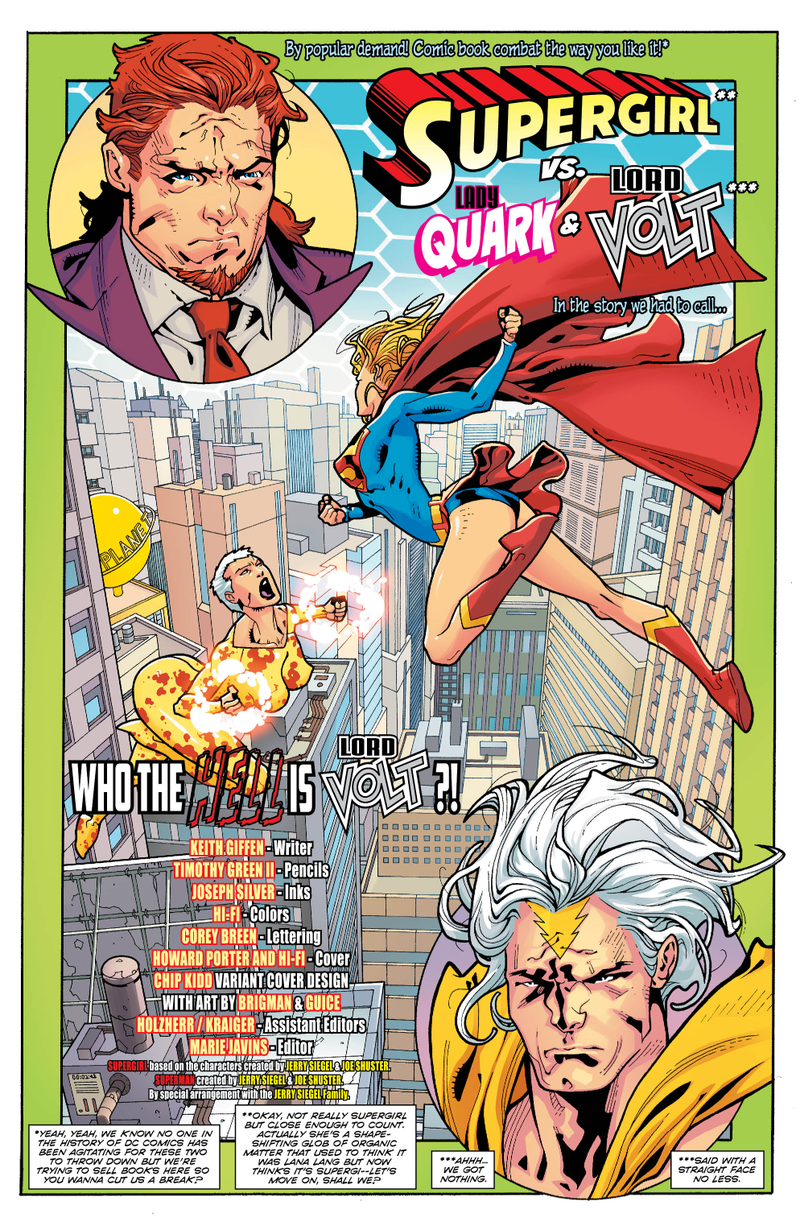 Illustration for article titled Exclusive DC preview: Convergence gets irreverent with Supergirl: Matrix